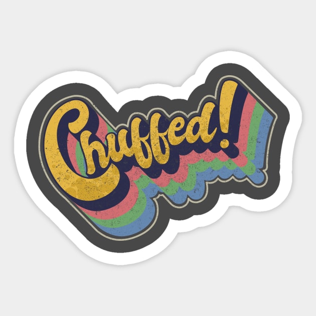 Chuffed Sticker by BOEC Gear